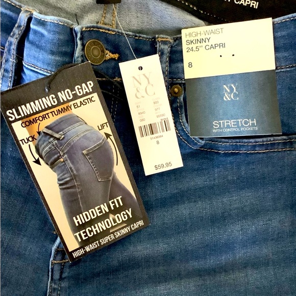 New York & Co Capri Jeans - Picture 2 of 6